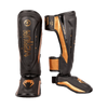 Espinilleras Elite Evo Negro/Bronce