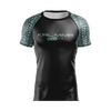 Rashguard Choke Negra/Turquesa