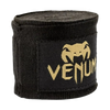 Vendas de Boxeo Venum Negras Letra Dorada