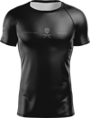 Rashguard KALMMA Army negro con emblema Grappling Squad
