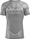 Rashguard KALMMA Gris Fighter, vista trasera