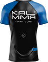 Rashguard KALMMA Rank azul, vista trasera