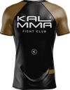 Rashguard KALMMA Rank marrón, vista trasera