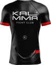 Rashguard KALMMA Rank negro, vista trasera